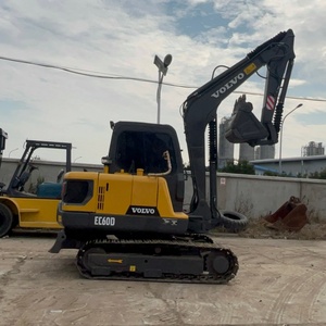Pre-<b>owned</b> Volvo EC60D Excavator High Quality Mini Working Used Volvo EC60D Digger Construction Machinery In Stock on Sale - Product Image 2