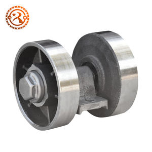 Gummiketten-Fahrgestell Muldenkipper Spezial-Stützrad mit Verschleißfestem Rollenlager Trägerrad für Bergbau-Bohrgeräte - Product Image 2