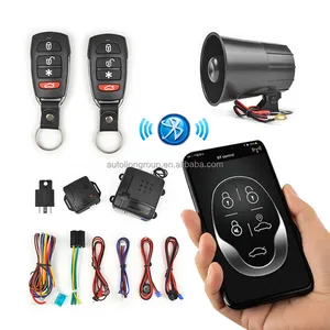 Vendita calda facile da usare Mobile BT remote control lock sblocca il sistema di allarme per auto con PKE