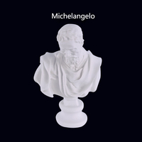 Sculpture de buste en résine personnalisée professionnelle en gros, Laocoon, Zeus, modèle de Saint Patrick, figurine artistique 3D peinte