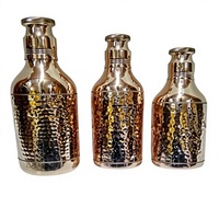 Bouteille d'eau en cuivre écologique de qualité supérieure, revêtement anti-corrosion BS International NA80, pour l'extérieur, compatible lave-vaisselle et eau bouillante