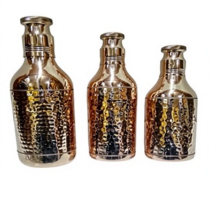 Bouteille d'eau en cuivre écologique de qualité supérieure, vaisselle BS International NA80 avec revêtement anti-corrosion, pour l'extérieur, compatible lave-vaisselle - Product Image 3