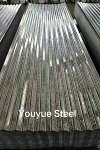 יריעת קירוי ציפוי אבץ Az20G/M2 Az40 יריעה גלית פלדה מגולוונת לבתים טרומיים - Product Image 2