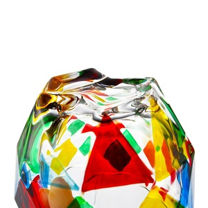 N43 vente en gros, verre à vin en cristal de couleur arc-en-ciel peint à la main pour whisky - Product Image 3