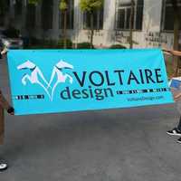 Bannière en vinyle imprimée sur mesure, panneau suspendu pour la publicité et la promotion en magasin