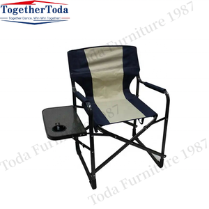 <span class=keywords><strong>Silla</strong></span> de <span class=keywords><strong>playa</strong></span> plegable multifuncional con <span class=keywords><strong>mesa</strong></span> auxiliar para <span class=keywords><strong>silla</strong></span> de pesca de camping ligera portátil al aire libre - Product Image 2