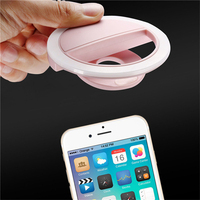 RK12 personnalisé 3 modèles lumière LED Clip sur téléphone portable Selfie Flash anneau lumineux 36 pièces lampes accessoires de téléphone rechargeables