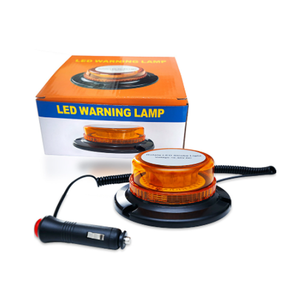 Nuova Luce Lampeggiante LED Beacon, Lampada Stroboscopica IP67 Impermeabile, Installazione Magnetica 24V 15W, Universale per Camion/Autobus Scolastici - Product Image 6