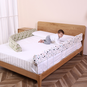 Sicherer Hochdichter Schaumstoff-Bettgitter für Babys und Kleinkinder, Maßgefertigte Größe, Polyester-Baumwoll-Matratzenschoner - Product Image 6