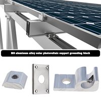 Système de support de panneaux solaires pour carport, structure de support en T double face pour panneaux solaires, conception étanche, usine OEM