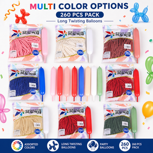 Ballons de modelage en latex, ballons longs à modeler, décoration de fête d'<span class=keywords><strong>anniversaire</strong></span>, <span class=keywords><strong>kit</strong></span> créatif de ballons pour animaux et fleurs, art du ballon DIY - Product Image 3