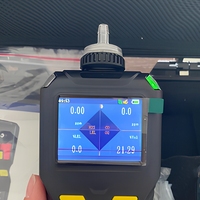 Detector de Gas Portátil 4 en 1 Personalizable para LEL, O2, H2S, CO, CO2, CH4, C2H4, VOCS, PM, O3, Detector de Fugas de Gas