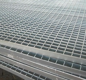 Griglia di copertura del canale di drenaggio della passerella in acciaio antiscivolo zincata a caldo per materiale da costruzione in metallo fotovoltaico - Product Image 3