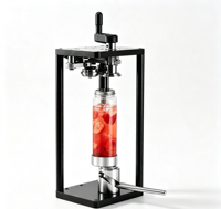 Équipement de scellage de canettes semi-automatique commercial, scelleuse de canettes écologique pour boissons, bouteilles et bocaux à ouverture facile
