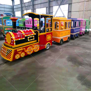 <span class=keywords><strong>Tren</strong></span> Turístico Eléctrico para Parques Urbanos, Mini <span class=keywords><strong>Tren</strong></span> sin Rieles para Adultos y Niños <span class=keywords><strong>en</strong></span> <span class=keywords><strong>Venta</strong></span> - Product Image 3