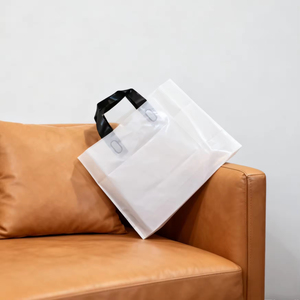 Bolsa de Compras Promocional con Logotipo Personalizado, Bolsa de Plástico para Ropa, Regalos, Compras y Empaque - Product Image 5