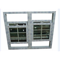Fenêtre en vinyle de sécurité à double vitrage, fenêtre UPVC au design moderne, verre trempé, fenêtre en PVC pour maison, appartement, balcon, sécurité