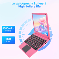 Venta Directa de Fábrica Barato Mini Portátil de 10.1 Pulgadas Quad Core 2+64GB con Sistema Operativo Chrome OS Nuevo Notebook en Inglés para Estudiantes y Niños