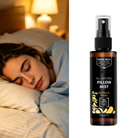 Spray d'aide au sommeil oral personnalisé OEM en gros, extraits naturels de plantes, action rapide, sans formation d'habitude, soutien au sommeil, marque privée