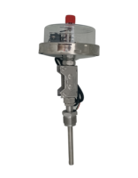 Customization Adjustable Sleeve Electric Contact Bimetal Thermometer 100mm