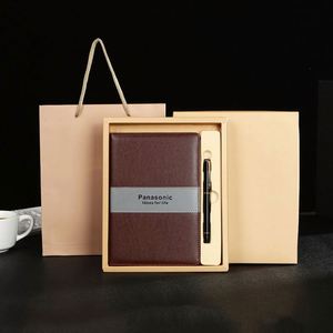 Promotional Custom Diary Notebook Gift Set Luxury Pu Leather Hardcover Notebook Stationary With Pen Journal Planner Printing - Product Image 2