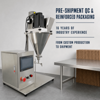 Machine de remplissage et de dosage à vis sans fin de précision pour poudres, assaisonnements secs, protéines, farine et épices, avec capacités de 0,1g, 0,5g, 1g, 5g, 10g, 50g, pour bureau