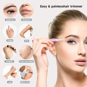 Épilateur de charge USB Mini épilateur rasoir rasoir <span class=keywords><strong>épilation</strong></span> du visage <span class=keywords><strong>appareil</strong></span> électrique tondeuse à <span class=keywords><strong>sourcils</strong></span> pour les femmes - Product Image 5