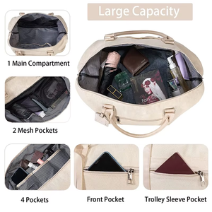 <span class=keywords><strong>Bolsa</strong></span> <span class=keywords><strong>de</strong></span> Viaje Weekender OEM con Fondo Anti-Fricción, Cierres Suaves y Correa Ajustable, <span class=keywords><strong>Bolsa</strong></span> Deportiva Multifuncional para Viajes Cortos - Product Image 6