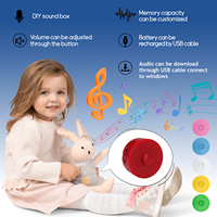 Module Vocal pour Poupées Boîte à Sons Enregistreur Vocal Module Sonore Musical pour Jouet en Peluche Boîte Cadeau