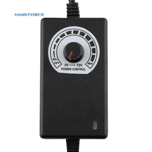 Adattatore di alimentazione da ca a cc a velocità regolabile 3-12V 2A per luci di striscia a LED alimentatore Switching universale a tensione regolabile - Product Image 3