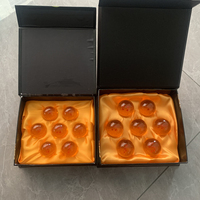Lot de 7 figurines de dessin animé Dragon, 3.5CM, boule de cristal, Shenron DBZ, figurines en PVC, balles en plastique, jouets pour enfants