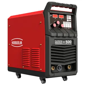 Wholesale Semi-automatic IGBT Inverter 380V 500A Gas Shielded Welder MIG-500 MIG/MAG/CO2 Welding Machine With Wire Feeder