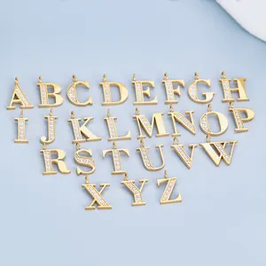 Pendant Necklace Women Personalized A B C D E F G H I J K L M N O P Q R S T U V W X Y Z 26 Accessories Alphabet Letter Necklace Pendant With Initial