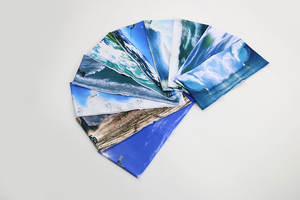 Bandeau Élastique Doux <span class=keywords><strong>à</strong></span> Motif Océanique pour Femmes et Hommes, Personnalisable, Accessoire de Sport, Yoga, Cyclisme, <span class=keywords><strong>Course</strong></span> en Plein Air - Product Image 2