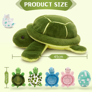 Mooie stijl realistische roze zeeschildpad knuffelkussen voor baby verjaardagsfeestjes, huisdecoratie en kinderkamer cadeaus - Product Image 3