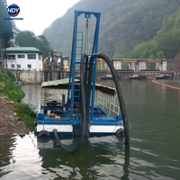 Pompe à sable électrique de dragage par aspiration à jet de 8 pouces avec capacité de 200 m³/h et profondeur de dragage de 10 m