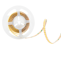 Kit de bande LED COB flexible 12V blanc froid CRI 95 pour contrôle 5M, bande lumineuse LED extérieure