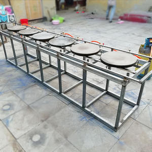 Máquina de Calentar a Gas para Hacer Tortillas/Chapati/Roti/Pita/<span class=keywords><strong>Tacos</strong></span>, Prensa Manual para Panqueques - Product Image 6