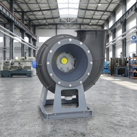 Ventilateur centrifuge industriel à impeller monobloc, résistant à la corrosion, pour le traitement des gaz dans les usines chimiques