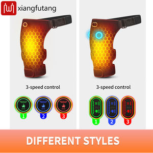 Penyangga Pinggul Tanpa Kabel dengan Pemanas dan Pijat untuk Meredakan Nyeri <span class=keywords><strong>Sciatica</strong></span>, Terapi Punggung Bawah, Bantalan Pemanas Pinggul, Penyembuhan Fisik, Hitam, Kustom - Product Image 2