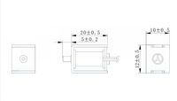 Mini électrovanne à longue durée de vie, DC 3,7 V, normalement fermée 3/2 5/2, électrovanne hydraulique, régulateur de CO2 avec électrovanne