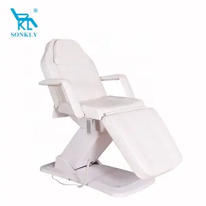 Sonkly Brand Massage Equipment 3 Motors Electric Cosmetic Bed Facial Chair Bed Massage Couch Spa Salon Furniture Treatment Bed