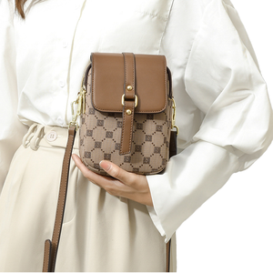 Borsa per Cellulare da Donna LEMON KOKO 2025 Nuova Borsa a Tracolla Impermeabile in PU di Alta Moda Grande Capacità Multistrato con Cerniera Morbida - Product Image 2