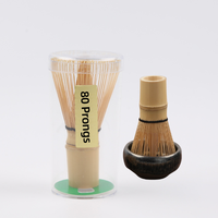 Fouet en bambou fait main de haute qualité, chasen, accessoires japonais écologiques pour le thé vert et la poudre de matcha