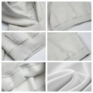 Sudadera con Capucha Corta Oversize de 450g, Estilo Americano, <span class=keywords><strong>Marca</strong></span> de Moda Urbana, Diseño Cleanfit, para Hombre y Mujer - Product Image 2