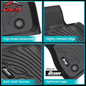 Alfombrillas para Mini Cooper Clubman F54 2016-2024, estilo IKON, TPE, moldeadas en 3D, alfombras impermeables - Product Image 3