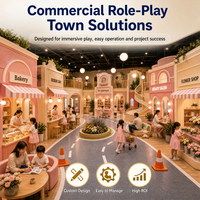 Conjunto de Equipos de Juego Suave Comercial, Color Pastel, para Mercado, Ciudad, Jardín, Isla de Asientos, con Certificación TUV, para Zona Infantil de Centro Comercial