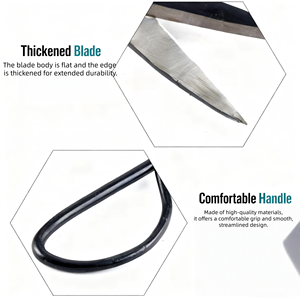 Ciseaux à bourgeons professionnels Powerlift en acier carbone <span class=keywords><strong>japonais</strong></span>, <span class=keywords><strong>sécateur</strong></span> manuel pour feuilles et branches, 210 mm, manche long, cisailles pour bonsaï, outil pour fleurs - Product Image 5