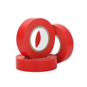 <span class=keywords><strong>Cinta</strong></span> <span class=keywords><strong>aislante</strong></span> roja de 20 m, rollos de 19 mm de ancho, <span class=keywords><strong>cinta</strong></span> de PVC impermeable, <span class=keywords><strong>cinta</strong></span> de aislamiento de PVC - Product Image 4