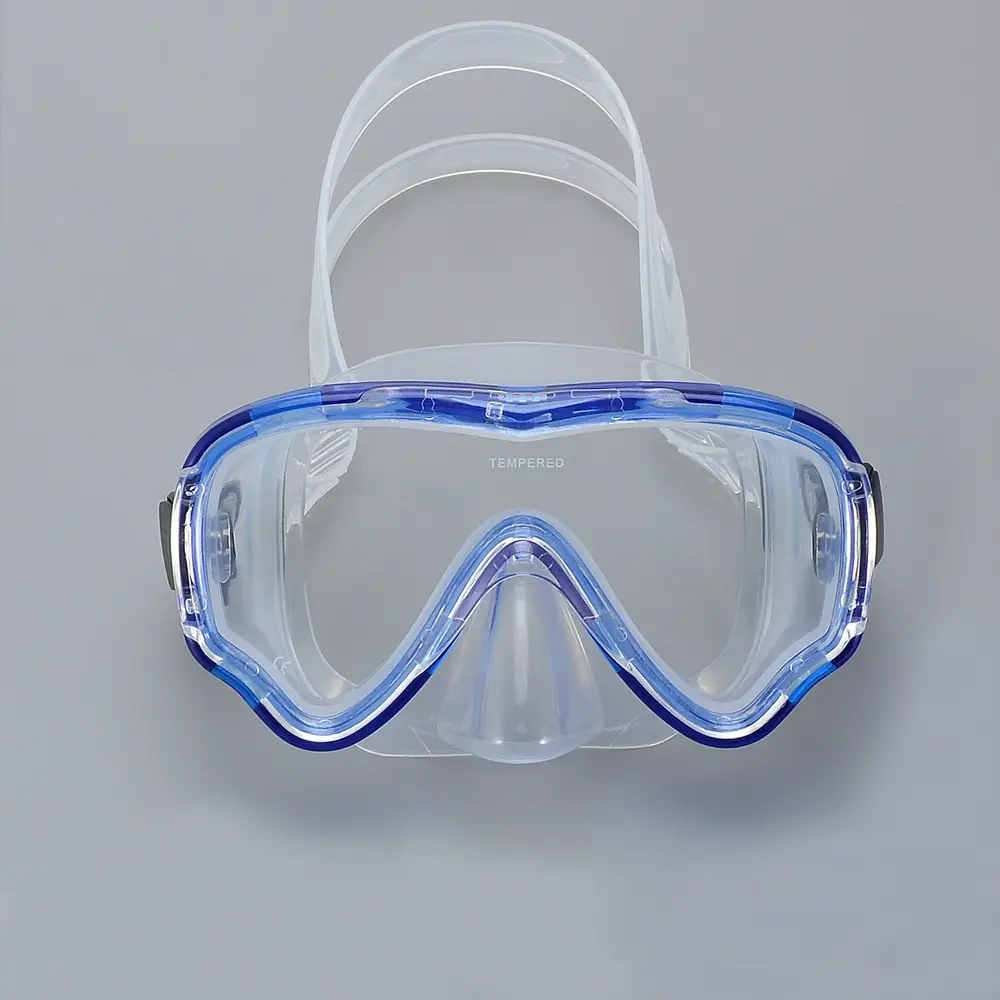 Máscara de buceo con vista grande para jóvenes 5-15 antivaho opcional para piscina, gafas de natación para niños, gafas de natación con cubierta para la nariz, máscara de natación